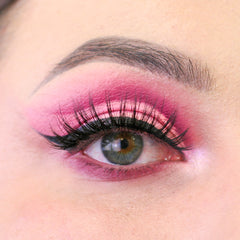 Peaches and Cream Faux Mink Lashes - Style No. 26 (Model Shot)