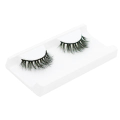 Peaches and Cream Faux Mink Lashes - Style No. 28 (Angled Tray Shot)