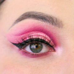 Peaches and Cream Faux Mink Lashes - Style No. 30 (Model Shot)