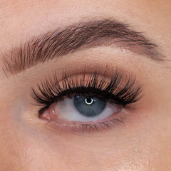 Peaches and Cream Faux Mink Lashes - Style No. 31 (Model Shot)