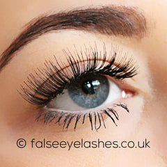 Peaches and Cream Lashes - Style No. 1 - Side Shot