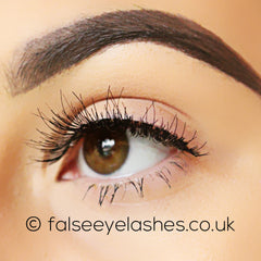 Peaches and Cream Lashes - Style No. 9 - Side Shot