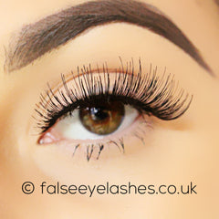 Peaches and Cream Lashes - Style No. 18 - Front Shot