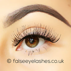 Peaches and Cream Lashes - Style No. 18 - Side Shot
