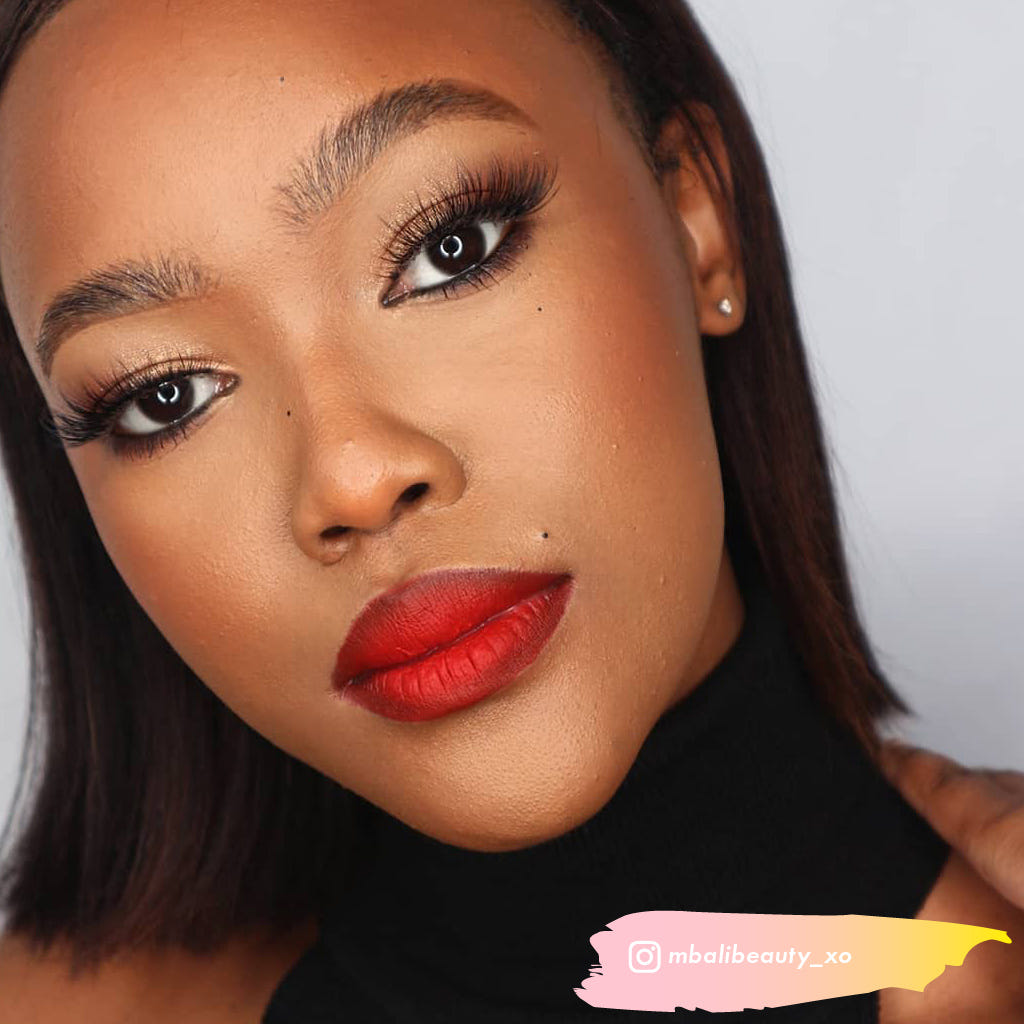 Pinky Goat Glam Collection Lashes - Arwa (Model Shot - mbalibeauty_xo)