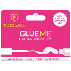 Pinky Goat - Glue Me Brush-on Lash Adhesive White/Clear (7g)