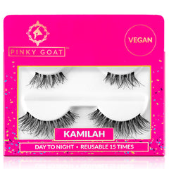 Pinky Goat Lashes Day to Night Duo Pack - Kamilah