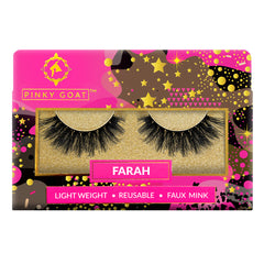 Pinky Goat Party Lashes - Farah