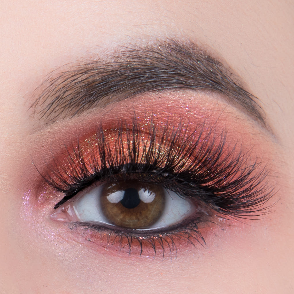 Pinky Goat 3D Mink Lashes - Olfat (Model Shot)