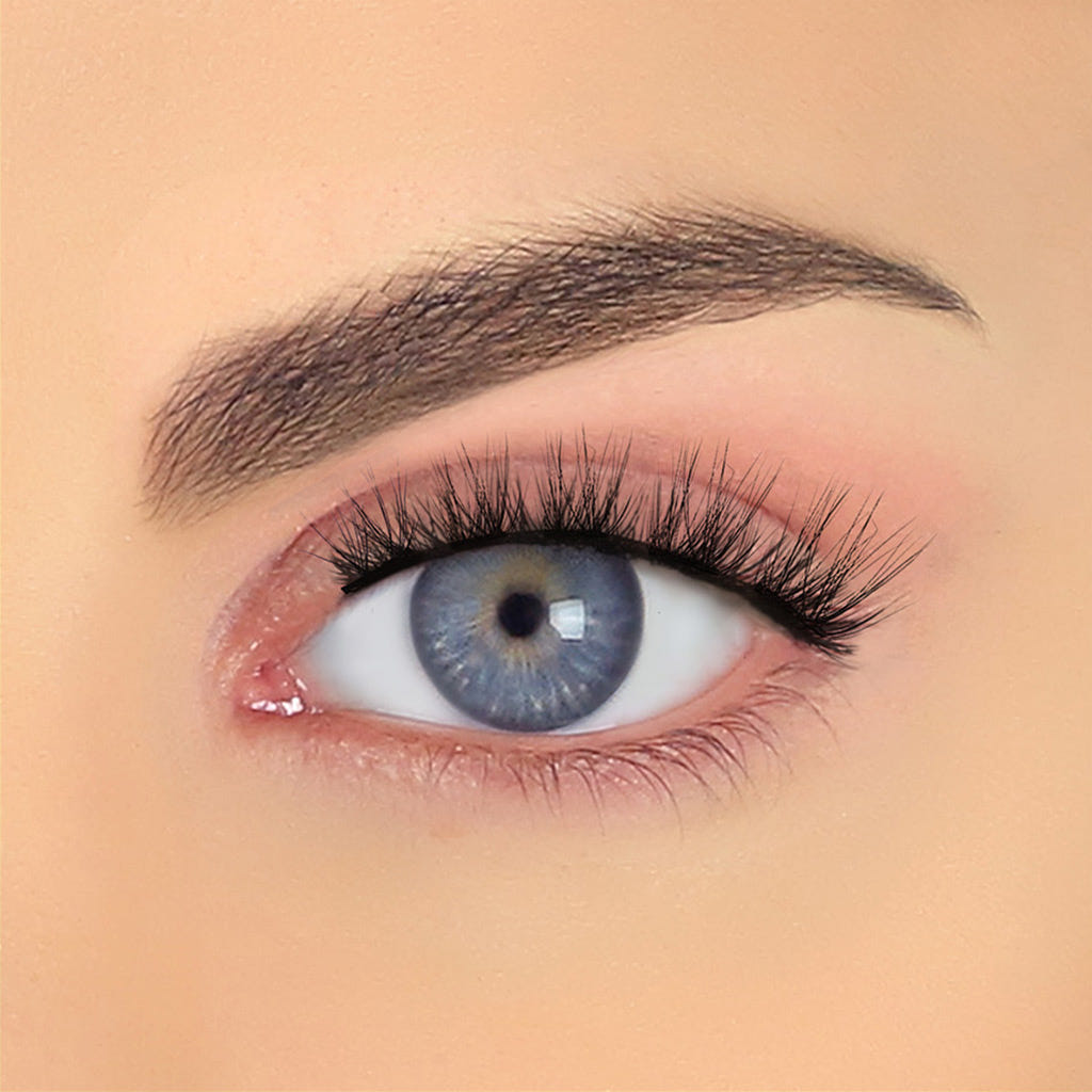 Pinky Goat Pre-Cut Lash Set - Faizah (Model Shot 2)