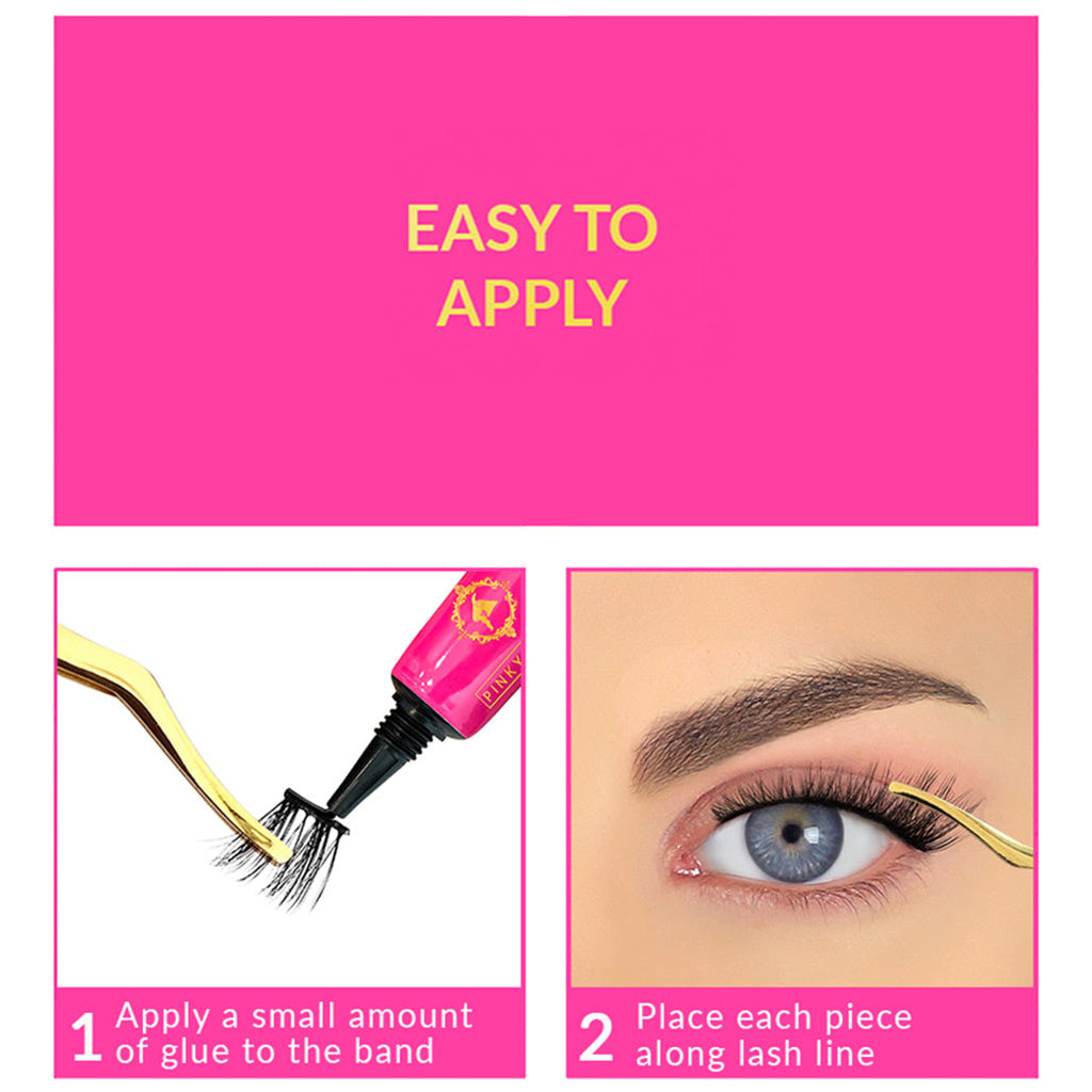 Pinky Goat Pre-Cut Lash Set - Faizah (Steps)
