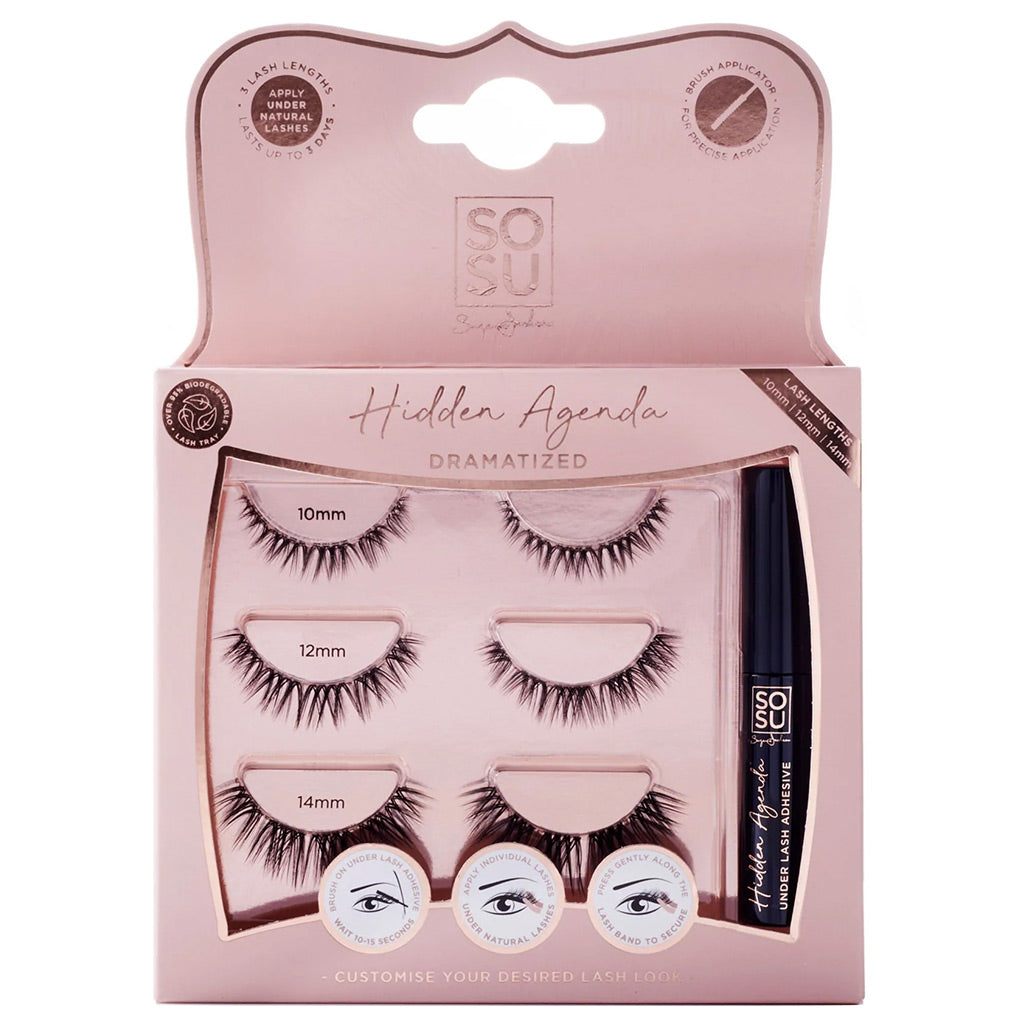 Sosu By Sj Hidden Agenda False Eyelashes - Dramatized