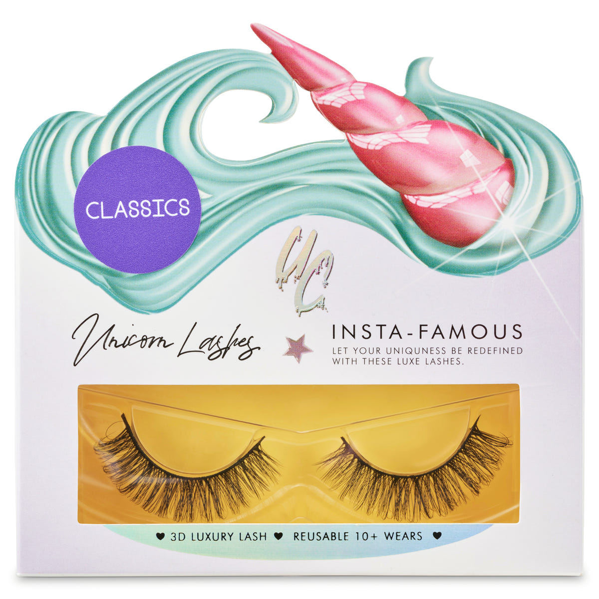 Unicorn Cosmetics 3D Faux Mink Lashes - Classics