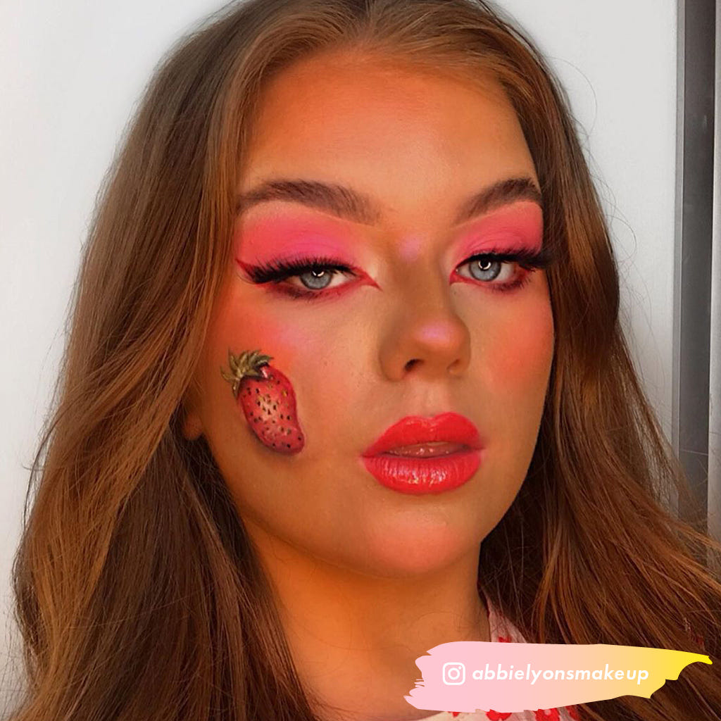 Unicorn Cosmetics 3D Faux Mink Lashes - Blaise (Model Shot abbielyonsmakeup)