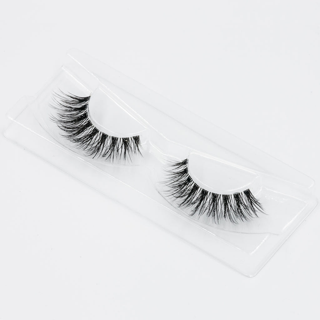 Unicorn Cosmetics 3D Faux Mink Lashes - L.O.T.D (Angled Tray Shot)