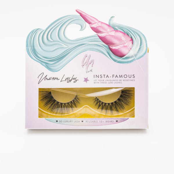 Unicorn Cosmetics 3D Faux Mink Lashes - Rebel Smoke (Packaging Shot)