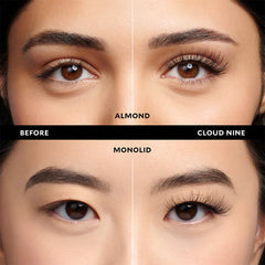 Velour Plant Fibre Lashes - Cloud Nine (Before and After 1)