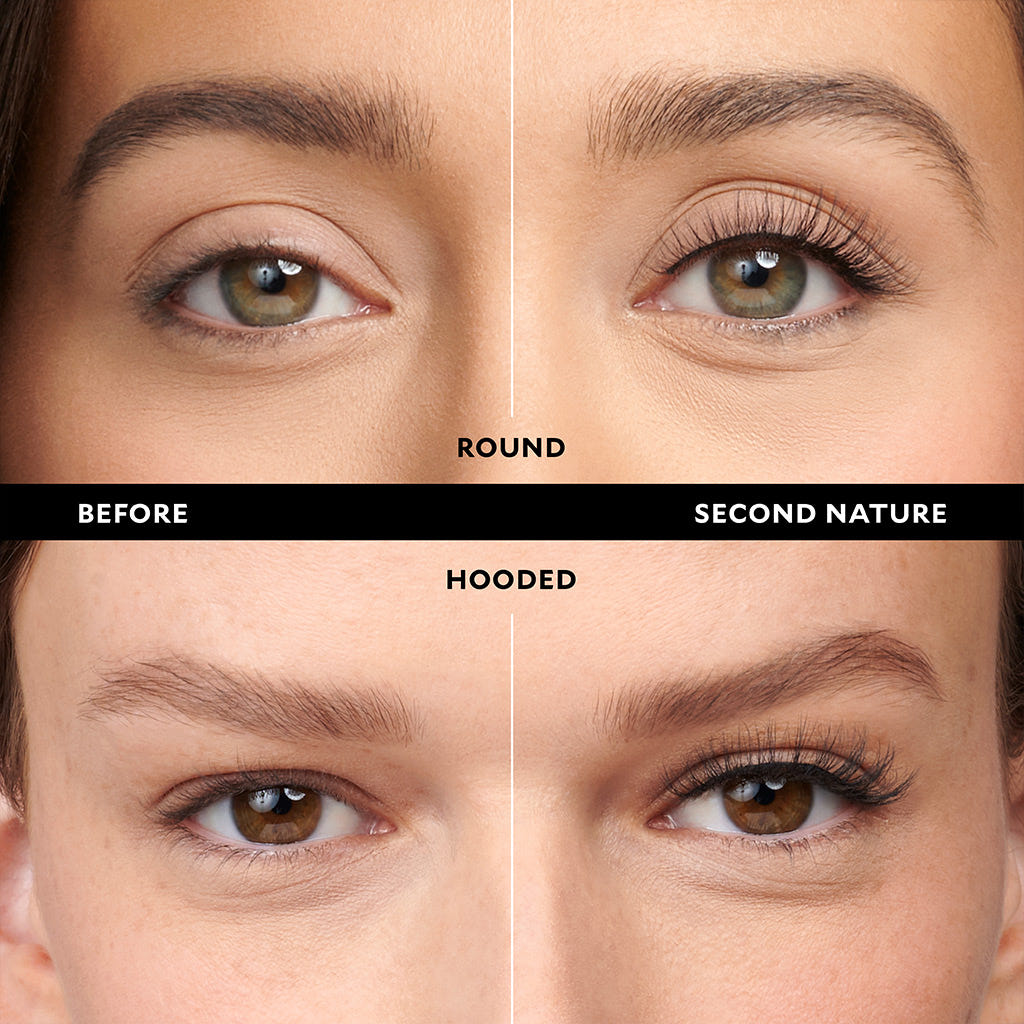 Velour Plant Fibre Lashes - Second Nature (Before and After 2)