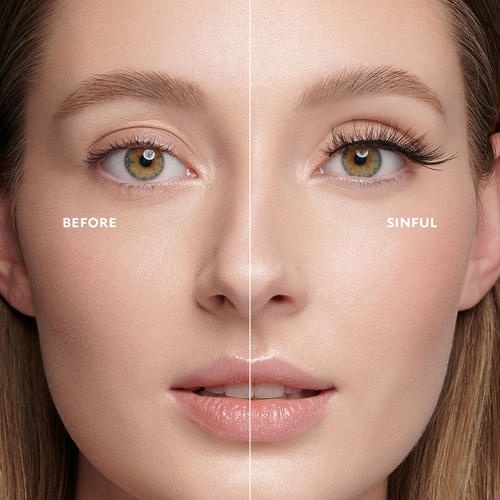 Velour Vegan Luxe Lashes - Sinful (Before and After)