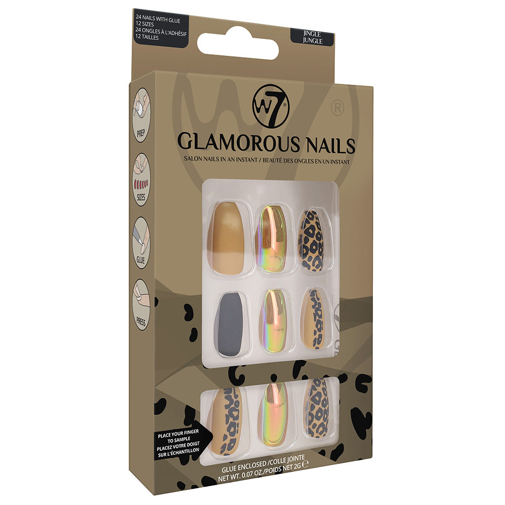 W7 Glamorous Nails - Jingle Jungle